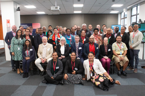 The Pacific Island delegates